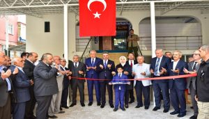 Vali Baruş, Hacı Abdi Caminin Açılış Törenine Katıldı