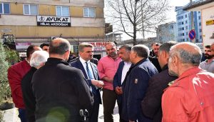 Vali Baruş, Halfettin, Salköprü, Sarıcıoğlu, Hidayet ve Çarmuzu Mahallelerini Ziyaret Etti