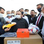 Başkan Serifoğulları,Amatör’e Malzeme Yardımı