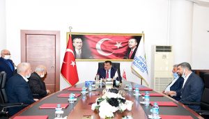 Başkan Gürkan, Arapgir İlçe Muhtarlarıyla İstişarelerde Bulundu