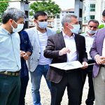 Tufenkci, Çilesiz Mahallesindeki Halı Saha İnşaat Alanını İnceledi