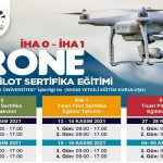 Yeşilyurt Belediyesi, İHA-0 İHA-1 Drone Ticari Pilot Sertifika Eğitim Kursu Açıyor