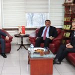 Vali Baruş ve Büyükşehir Belediye Başkanı Gürkan’dan Keskin’e ziyaret