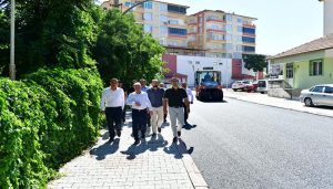 Başkan Çınar, Bentbaşı Mahallesinde Kalitesi Artırılan Yolları İnceledi