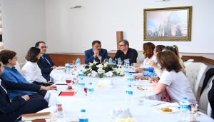 Doğal Hayatı Koruma Vakfı Üyelerinden Başkan Gürkan’a Ziyaret