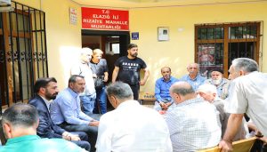 Başkan Şerifoğulları, Rızaiye Mahallesi’nde Vatandaşlarla Bir Araya Geldi