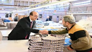Başkan Geçit, İstihdama Ve Üretime Katkı Sunan Fabrikalarda İncelemelerde Bulundu
