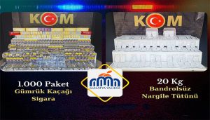 Malatya’da Kaçakçılık Operasyonu