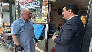 Başkan Taşkın, Akpınar’da Esnaflarla Buluştu: “Sadece Dinlemeye Değil, Çözmeye Geldik”