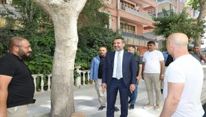 Başkan Şerifoğulları, Şehit İlhanlar Caddesi’nde İncelemelerde Bulundu