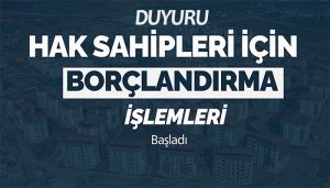 Deprem Konutları Borçlandırma Süreci Hakkında Basın Duyurusu