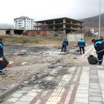 Battalgazi’de Cadde Ve Sokaklarda Temizlik Çalışması