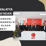 AK Parti Malatya İl Başkanı’ndan MHP İl Başkanı Turgay Şengönül’e Hayırlı Olsun Ziyareti