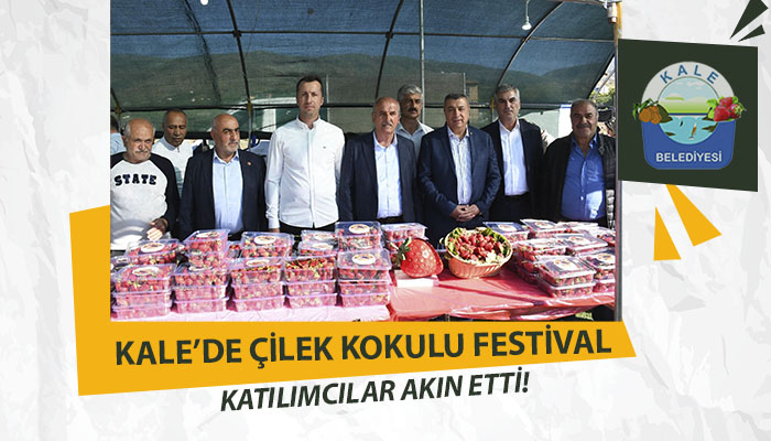 Kale’de Çilek Kokulu Festival