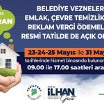Yeşilyurt Belediyesi Vezneleri Vergi Ödemeleri İçin Resmi Tatilde Açık Olacak