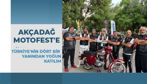Akçadağ Motofest’e Türkiye’nin Dört Bir Yanından Yoğun Katılım