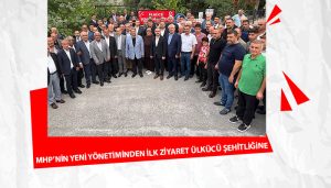MHP’nin Yeni Yönetiminden İlk Ziyaret Ülkücü Şehitliğine