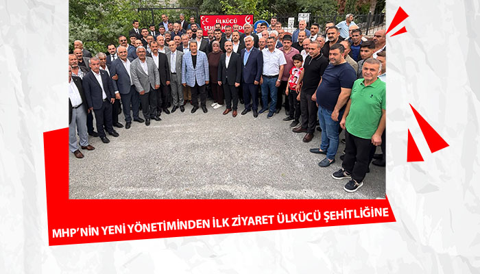 MHP’nin Yeni Yönetiminden İlk Ziyaret Ülkücü Şehitliğine