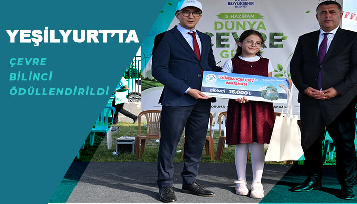 Yeşilyurt’ta Çevre Bilinci Ödüllendirildi