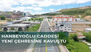 Hanbeyoğlu Caddesi Yeni Çehresine Kavuştu