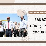 Yeşilyurt Belediyesi’nden Banazı’ya ‘Güneş Enerjili’ Çocuk Parkı!
