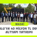 Kurşunlu’ya 40 Milyon TL Değerinde Altyapı Yatırımı