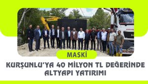 Kurşunlu’ya 40 Milyon TL Değerinde Altyapı Yatırımı