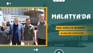 Malatya’da TMO Arpa ve Buğday Alımları Sürüyor