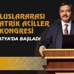 I. Uluslararası Pediatrik Aciller Kongresi Malatya’da Başladı