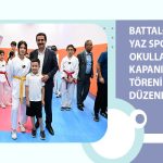 Battalgazi’de Yaz Spor Okulları Kapanış Töreni Düzenlendi
