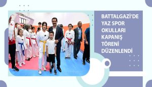 Battalgazi’de Yaz Spor Okulları Kapanış Töreni Düzenlendi