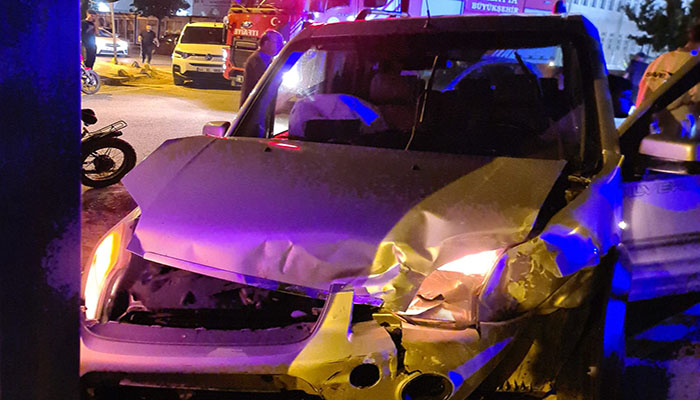 Çilesiz Mahallesi’nde Trafik Kazası: 1 Kişi Yaralandı.