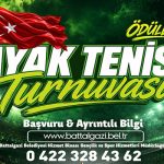 Battalgazi’de Ayak Tenisi Turnuvası