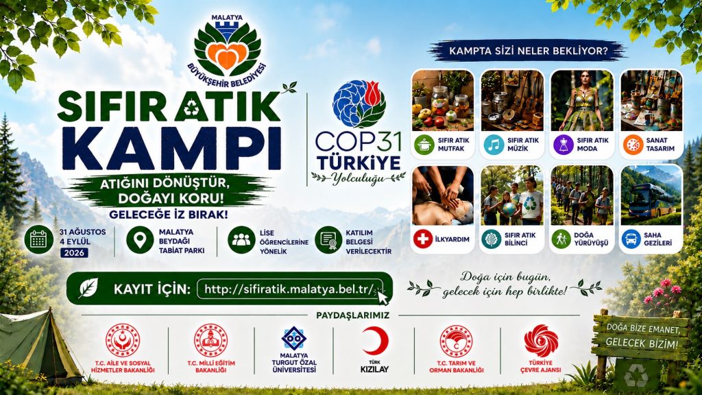 Malatya’dan Cop31 Antalya Yolculuğuna Gençlerin Güçlü Adımı