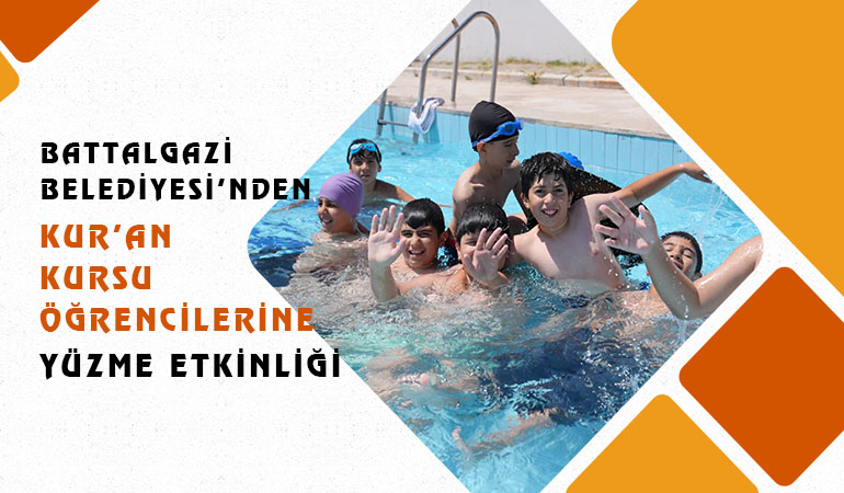 Kur’an Kursu Öğrencilerine Yüzme Etkinliği