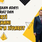 TSO Başkan Adayı Boyraz’dan AK Parti İl Başkanı Bakan’a ziyaret