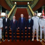 Cumhurbaşkanı Erdoğan, Erzurumspor Heyetini Kabul Etti