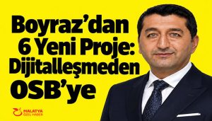 Boyraz, MTSO Seçimleri Öncesi 6 Projesini Daha Açıkladı