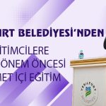 Yeşilyurt Belediyesi’nden Eğitimcilere Yeni Dönem Öncesi Hizmet İçi Eğitim