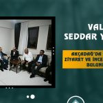 Vali Seddar Yavuz, Akçadağ’da Bir Dizi Ziyaret ve İncelemelerde Bulundu