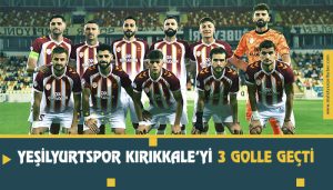 Yeşilyurtspor Kırıkkale’yi 3 Golle Geçti