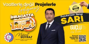 Boyraz, 1 Ekim Seçimlerinde Pusula Rengini Açıkladı