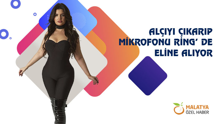 Alçıyı Çıkarıp Mikrofonu Ring’ de Eline Alıyor