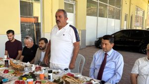 MTSO Başkan Adayı Mahmut Boyraz, Yakınca Galericiler Sitesi’nde esnafla buluştu