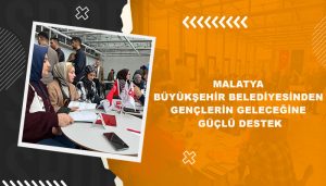 Malatya Büyükşehir Belediyesinden Gençlerin Geleceğine Güçlü Destek