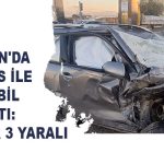 Yazıhan’da Minibüs İle Otomobil Çarpıştı: 1’i Ağır 3 Yaralı