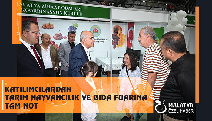 Katılımcılardan Tarım Hayvancılık ve Gıda Fuarına Tam Not