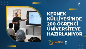 Kernek Külliyesi’nde 200 Öğrenci Üniversiteye Hazırlanıyor