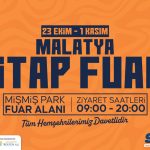 12. Malatya Kitap Fuarı’na Ulaşım Ücretsiz Olacak